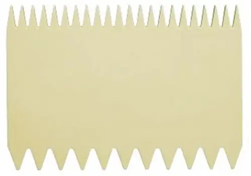 Skrobka ząbkowana 11.6x7.8 cm