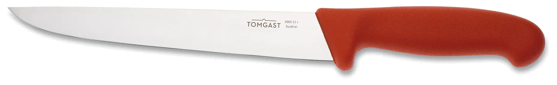 TOMGAST Nóż uniwersalny czerwony dł. 21 cm