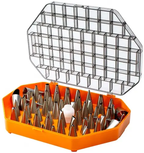 Zestaw końcówek cukierniczych 56 szt.