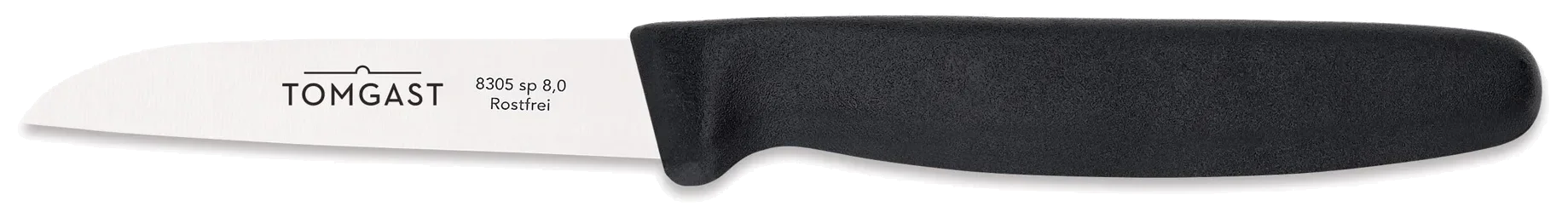TOMGAST Nóż uniwersalny czarny dł. 8 cm