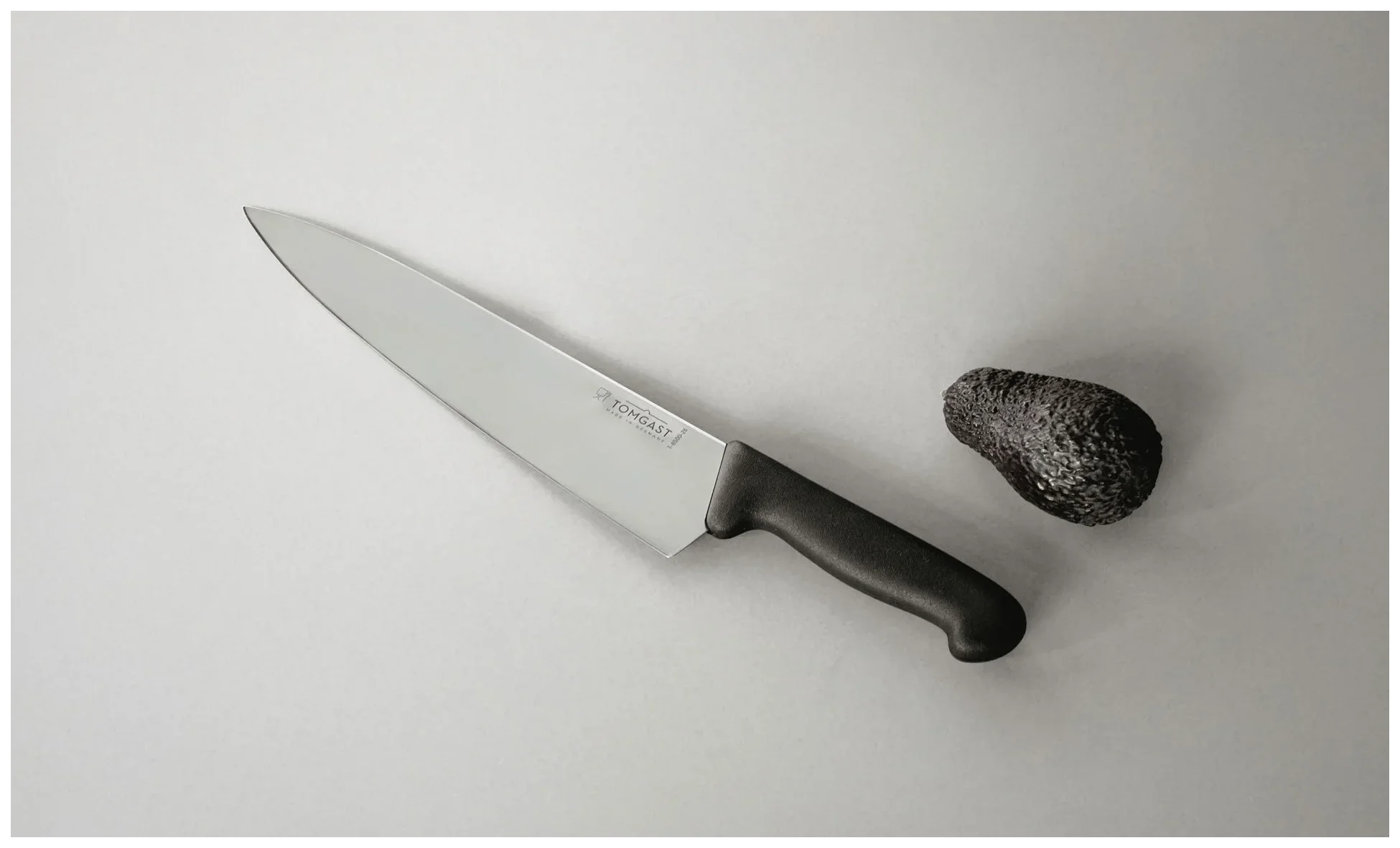 TOMGAST Nóż szefa kuchni czarny dł. 26 cm