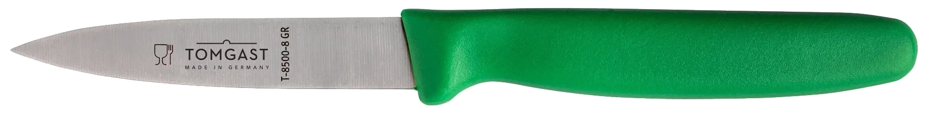 TOMGAST Nóż uniwersalny zielony dł. 8 cm