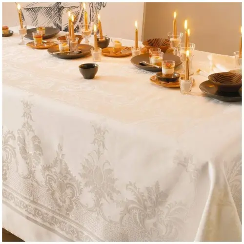 Serweta BEAURGARD kość słoniowa 55 x 55 cm / GARNIER THIEBAUT