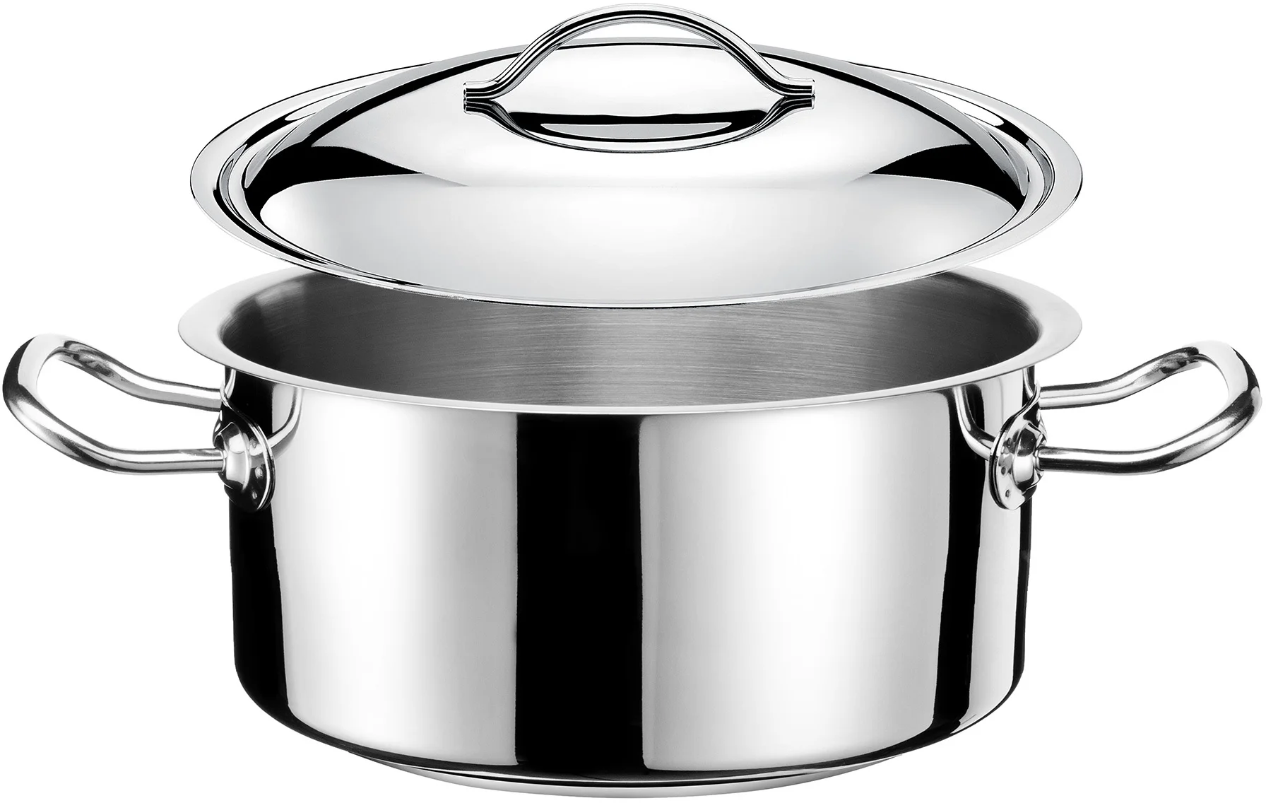 EXCLUSIVE Garnek niski 28 cm z pokrywką / TOMGAST