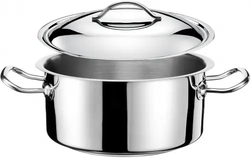 EXCLUSIVE Garnek niski 28 cm z pokrywką / TOMGAST