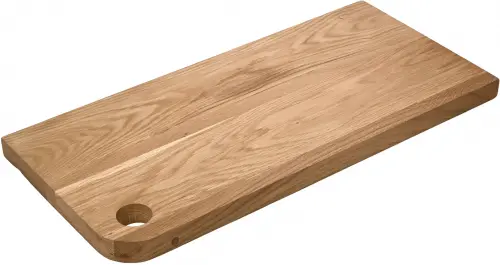 Deska do serwowania dębowa z otworem 50x30x2,5cm SIMPLE / VERLO