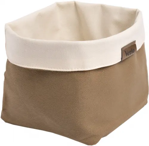 Torba na pieczywo 12,5 x 12,5 cm brązowa / VERLO