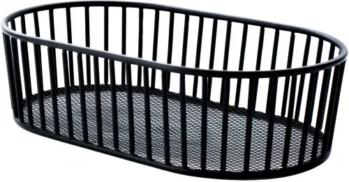 Koszyk stalowy owalny 28x16 cm / VERLO