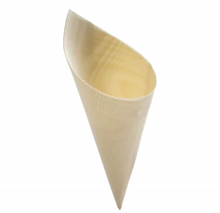 Rożek drewniany 4,5x12,5 cm op (50 szt) / VERLO