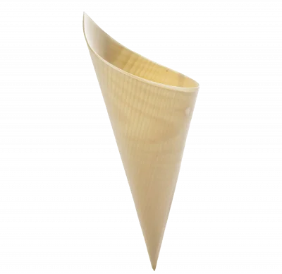 Rożek drewniany 4,5x12,5 cm op (50 szt) / VERLO