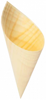 Rożek drewniany 6,5x16,5 cm op (50 szt) / VERLO