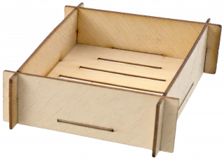 Naczynie bambusowe 8x8 cm op (6 szt) / VERLO