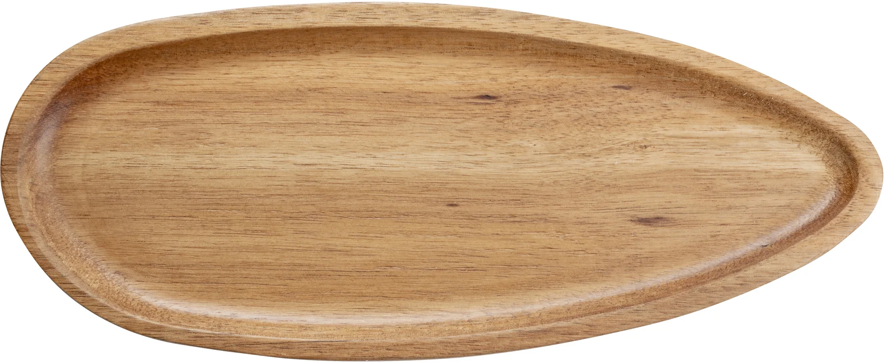 Talerz drewniany 12,5x30 cm / VERLO