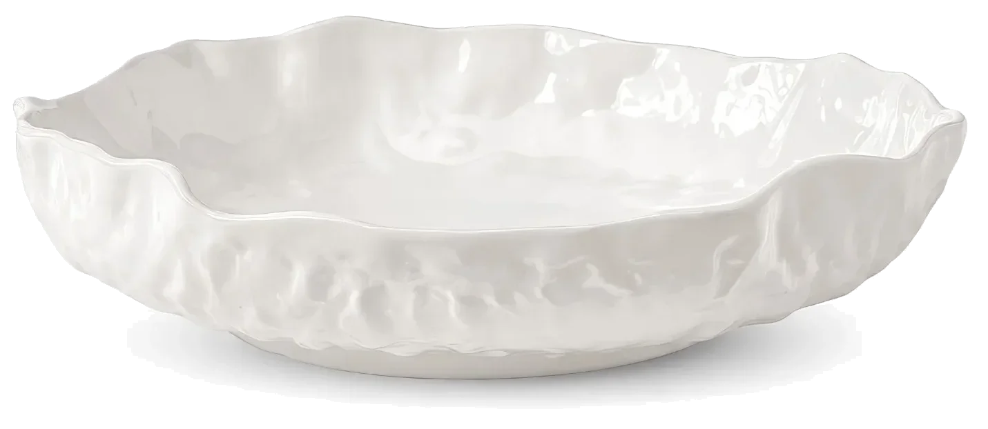 TRACE EDITION Talerz głęboki 675 ml biały / VERLO