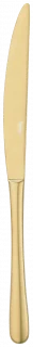 LUI GOLD Nóż stołowy złoty / VERLO