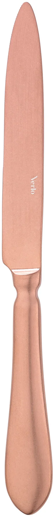 DESTELLO COPPER Nóż stołowy miedziany / VERLO