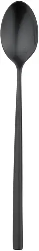 SU BLACK Łyżka do latte czarna / VERLO