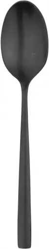 SU BLACK Łyżeczka do herbaty czarna / VERLO