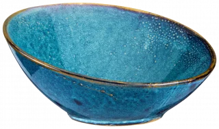 DEEP BLUE Misa bufetowa ukośna 25 cm / VERLO
