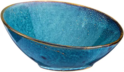 DEEP BLUE Misa bufetowa ukośna 25 cm / VERLO