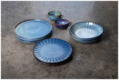 VERLO Zestaw premium obiadowy DEEP BLUE