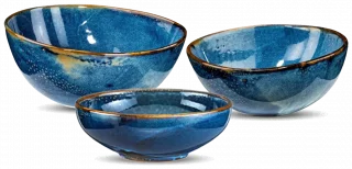 VERLO Zestaw misek podstawowy DEEP BLUE