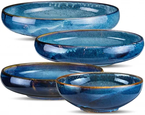VERLO Zestaw mis sałatowych DEEP BLUE
