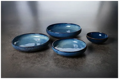 VERLO Zestaw mis sałatowych DEEP BLUE