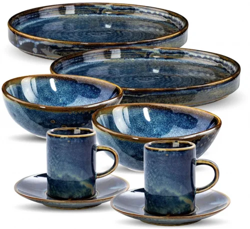VERLO Zestaw deserowy DEEP BLUE
