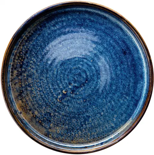 DEEP BLUE Talerz płaski 18 cm / VERLO