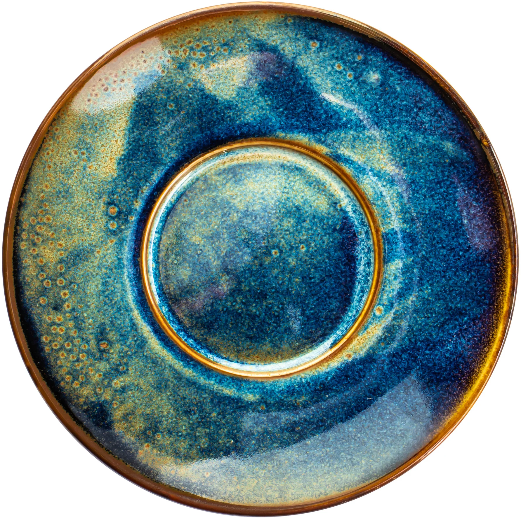 DEEP BLUE Spodek do filiżanki do espresso, 13 cm / VERLO