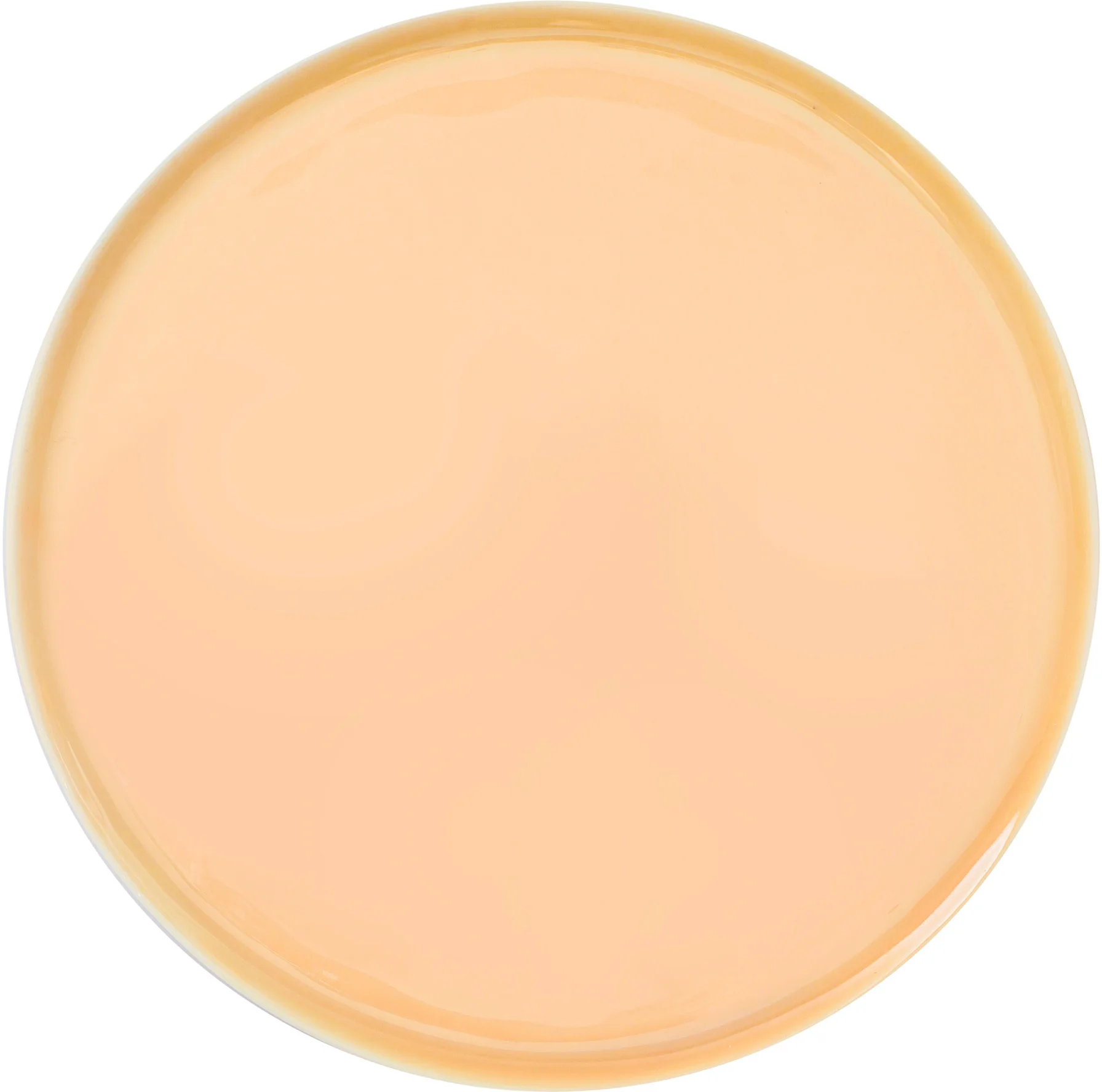 ETER Talerz płaski okrągły 18 cm, łososiowy / VERLO