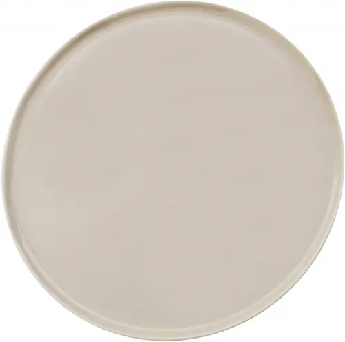 ETER Talerz płaski okrągły 18 cm, beżowy / VERLO