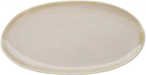 ETER Talerz owalny 26,5x14 cm, beżowy / VERLO