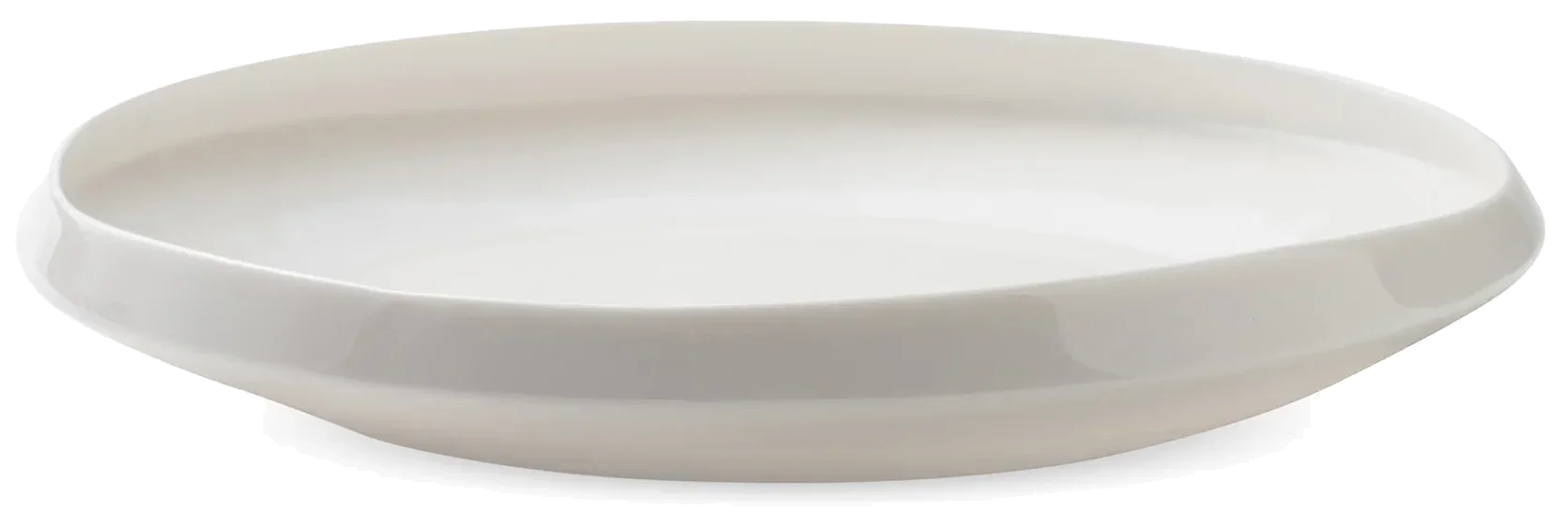 VERLO Talerz płaski gourmet ETER CLOUD 25 cm kość słoniowa