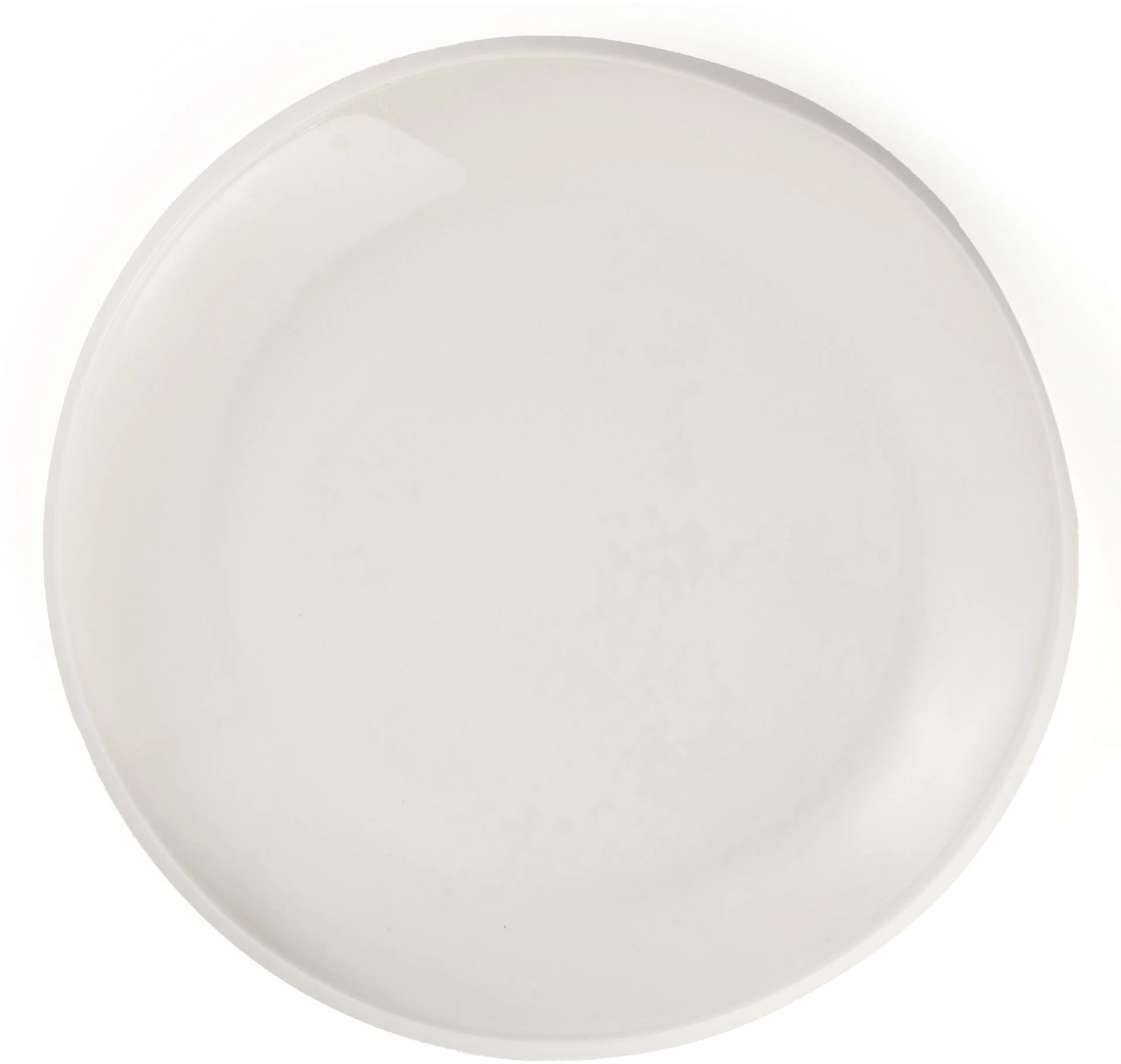 VERLO Talerz płaski gourmet ETER CLOUD 25 cm kość słoniowa