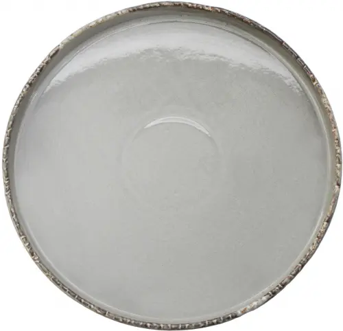 WIKLE SAMTO Talerz okrągły płaski 28 cm szary / VERLO