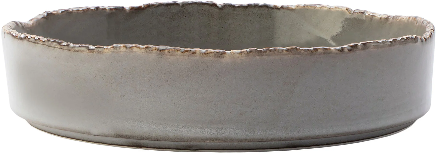 WIKLE SAMTO Talerz okrągły płaski 20,5 cm szary / VERLO