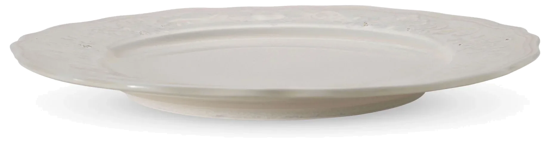 VERLO Talerz płaski POEM OAT 26 cm kremowy