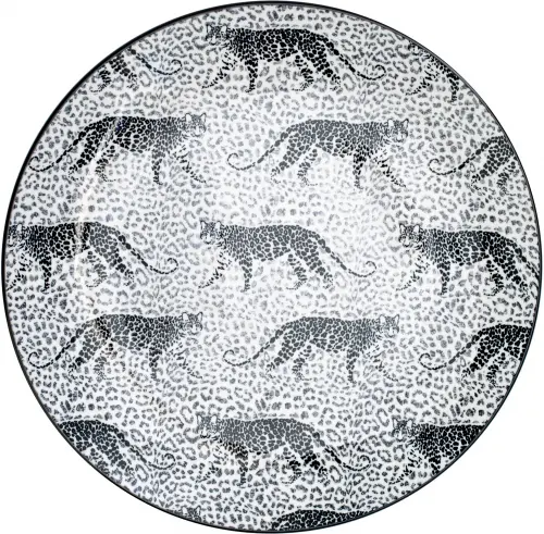 WILD Talerz płaski 26 cm lampart / VERLO