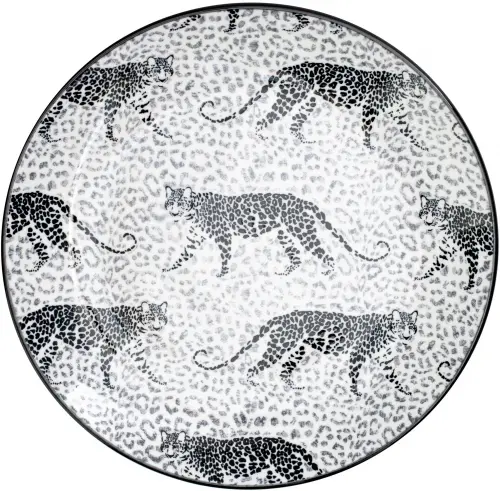 WILD Talerz płaski 19 cm lampart / VERLO