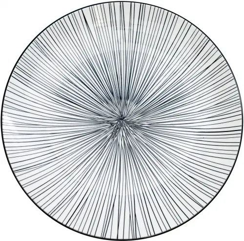 WILD Talerz płaski 27 cm zebra / VERLO