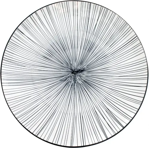 WILD Talerz płaski 30 cm zebra / VERLO