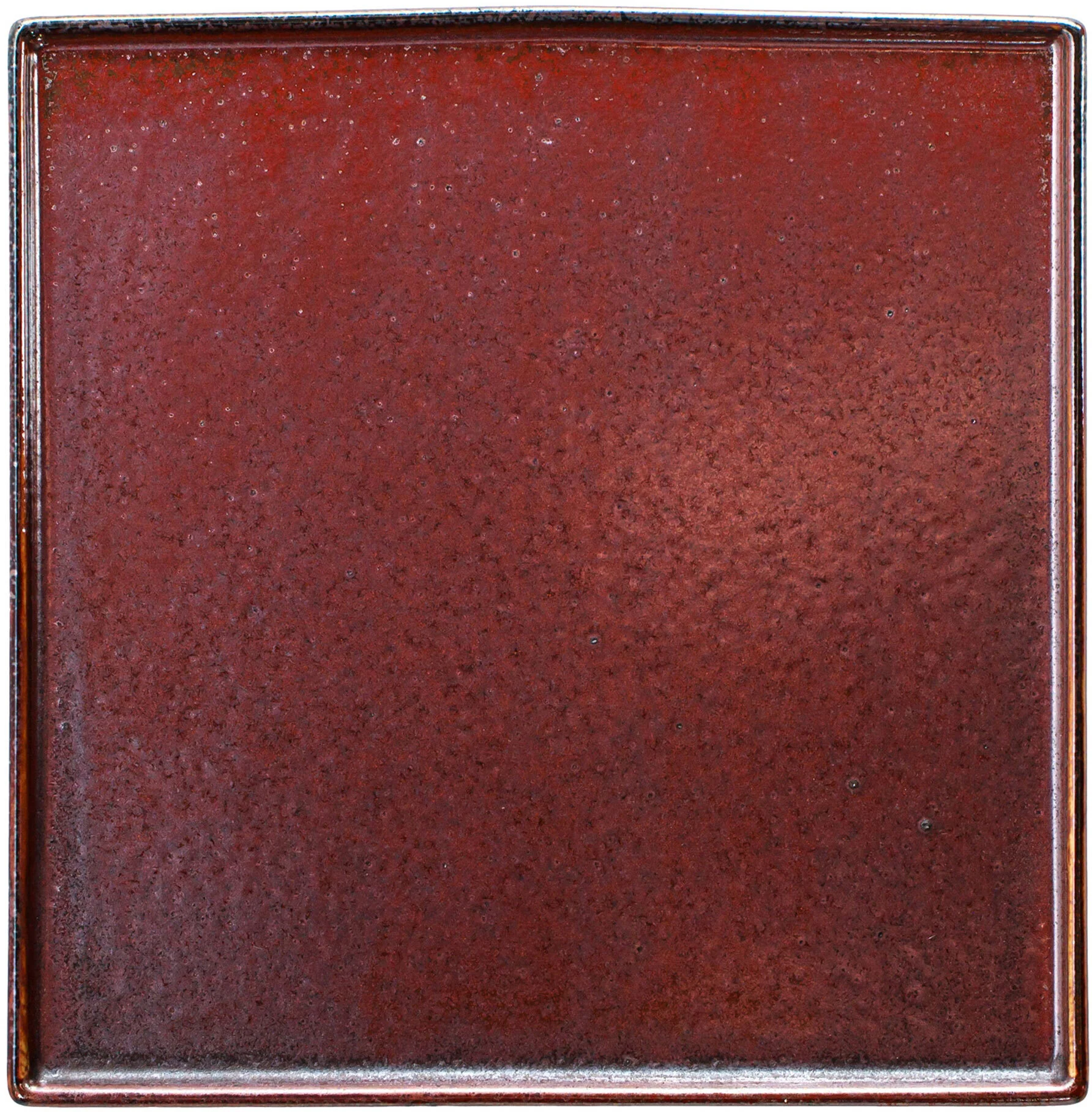 VERLO Talerz płaski kwadratowy FLAME 23x23 cm