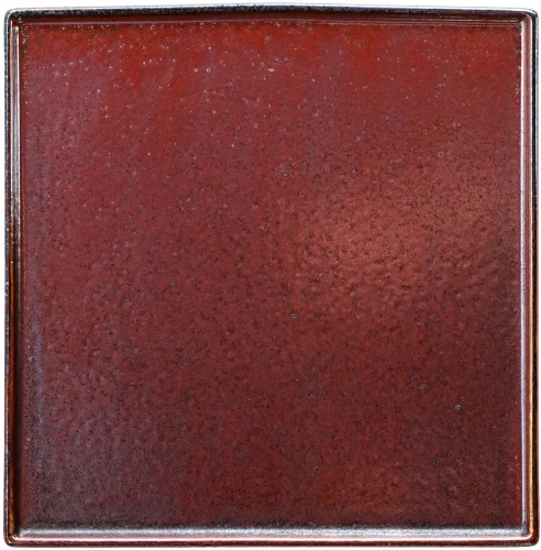 VERLO Talerz płaski kwadratowy FLAME 23x23 cm