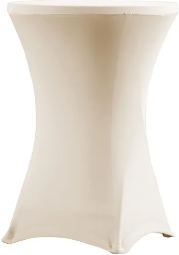 Pokrowiec na stół koktajlowy 81,3 cm beżowy / VERLO