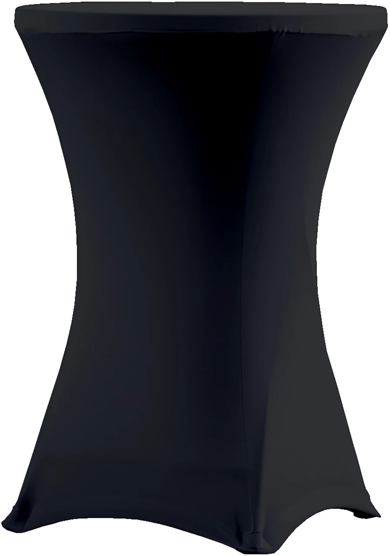 Pokrowiec na stół koktajlowy czarny / VERLO