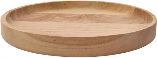 Talerz okrągły drewniany 30 cm mango / VERLO