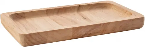 Talerz prostokątny drewniany 20x11 cm mango / VERLO