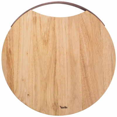 Deska do serwowania okrągła drewniana 38 cm mango / VERLO